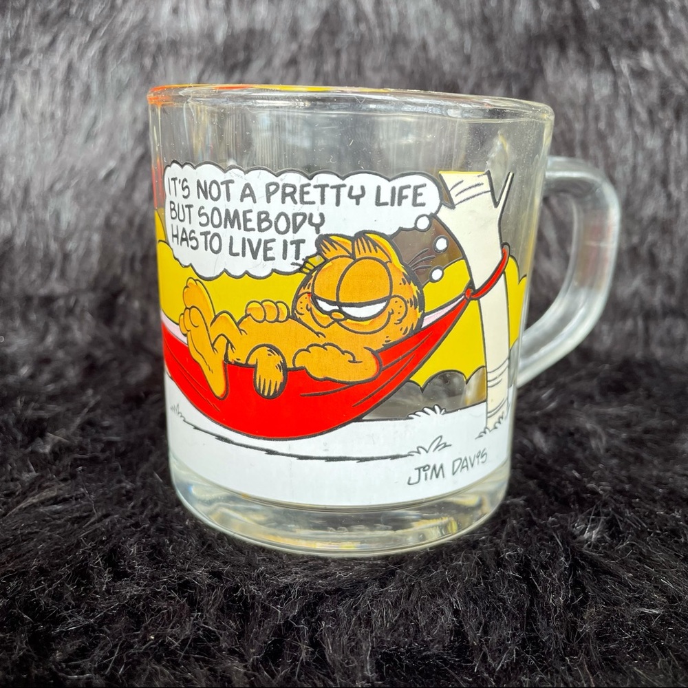 Vintage Garfield McDonalds mug EUC, morning coffee cartoon fun